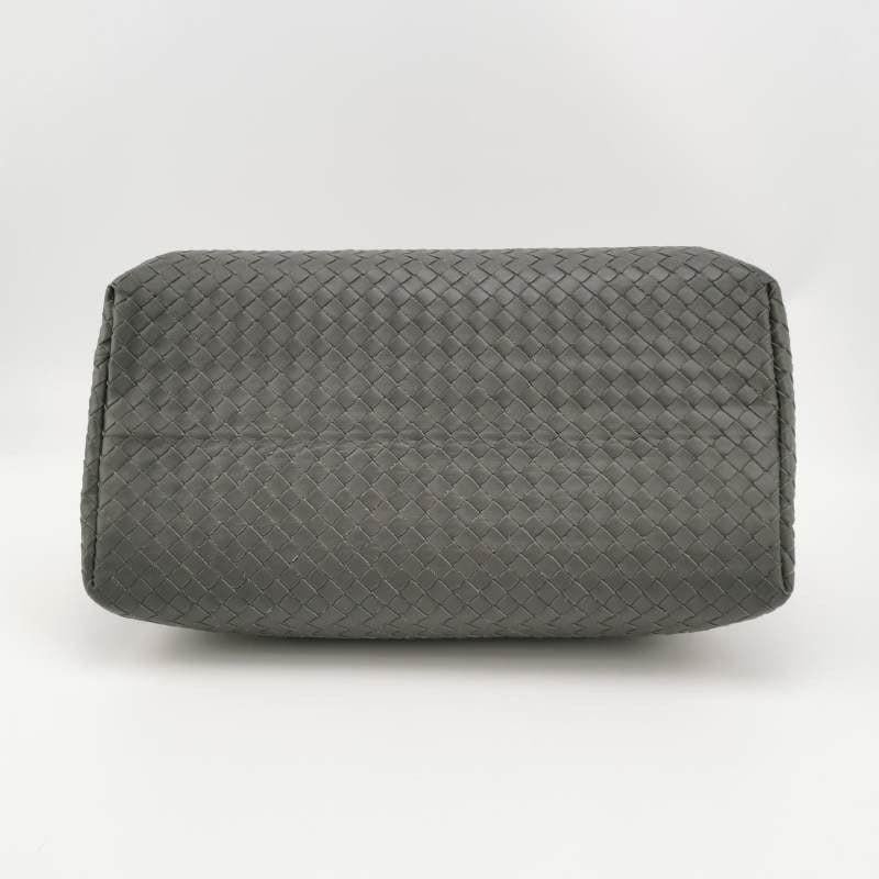 Bottega Veneta Roma Large Intrecciato Nappa Leather Grey 35cm 2