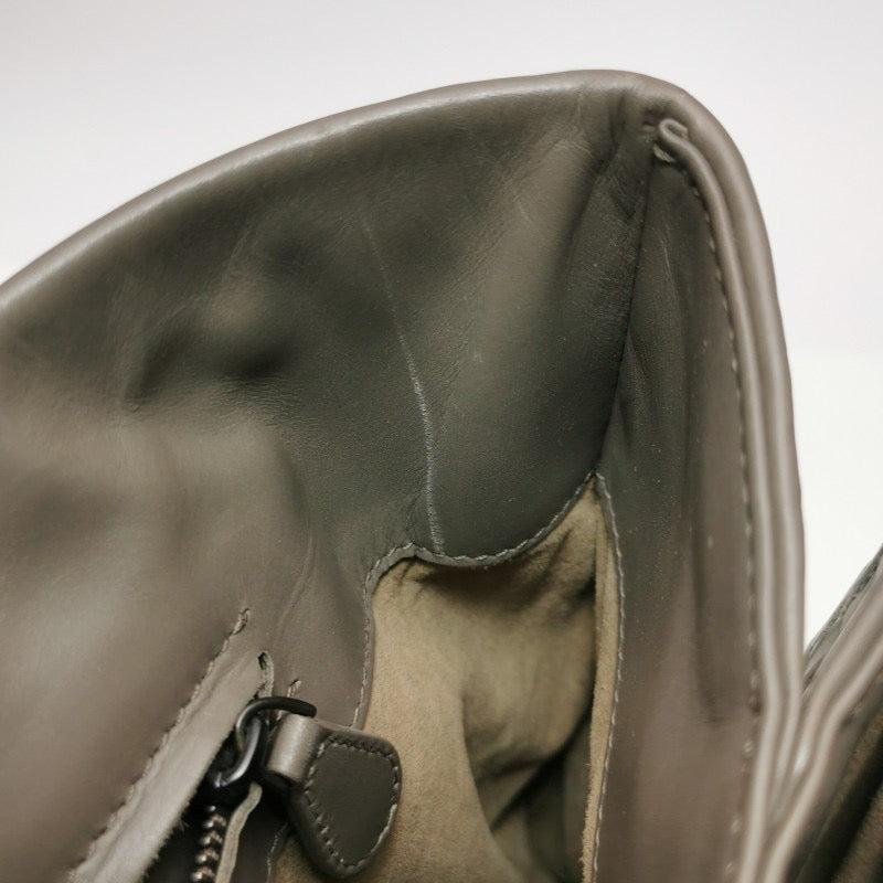 Bottega Veneta Roma Large Intrecciato Nappa Leather Grey 35cm 3
