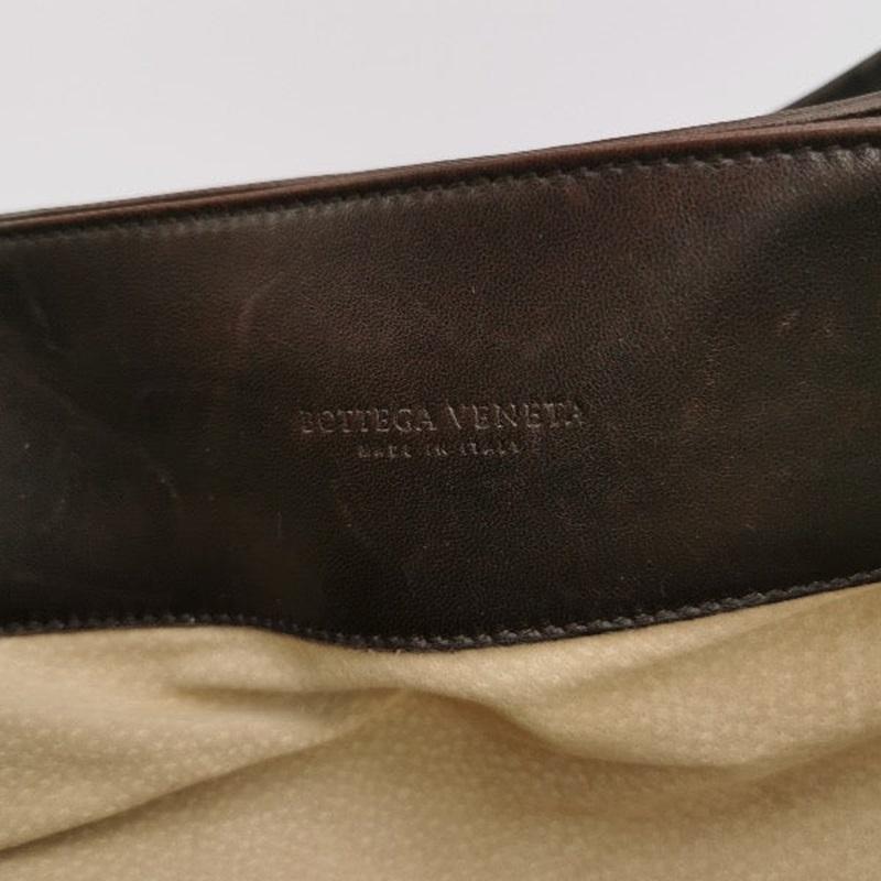 Bottega Veneta Roma Tote Intrecciato Lambskin Leather Dark Chocolate Brown 40cm In Good Condition In AUBERVILLIERS, FR