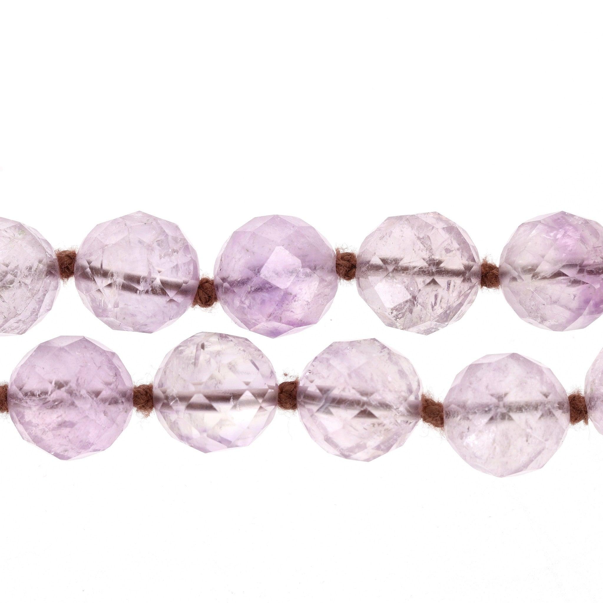 Collana e orecchini abbinati di quarzo rosa di Bottega Veneta in vendita 2