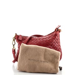 Bottega Veneta Saddle Zip Messenger Bag Intrecciato Nappa Mini
