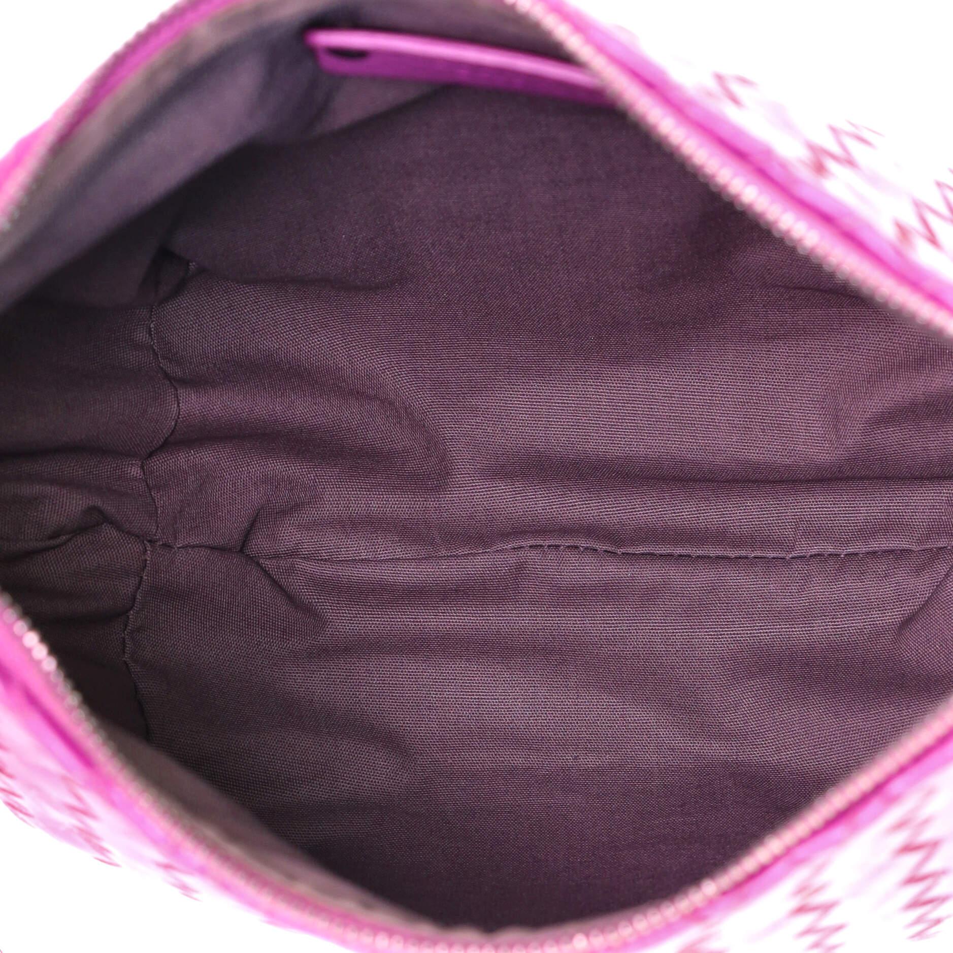 Women's or Men's Bottega Veneta Saddle Zip Messenger Bag Intrecciato Nappa Mini