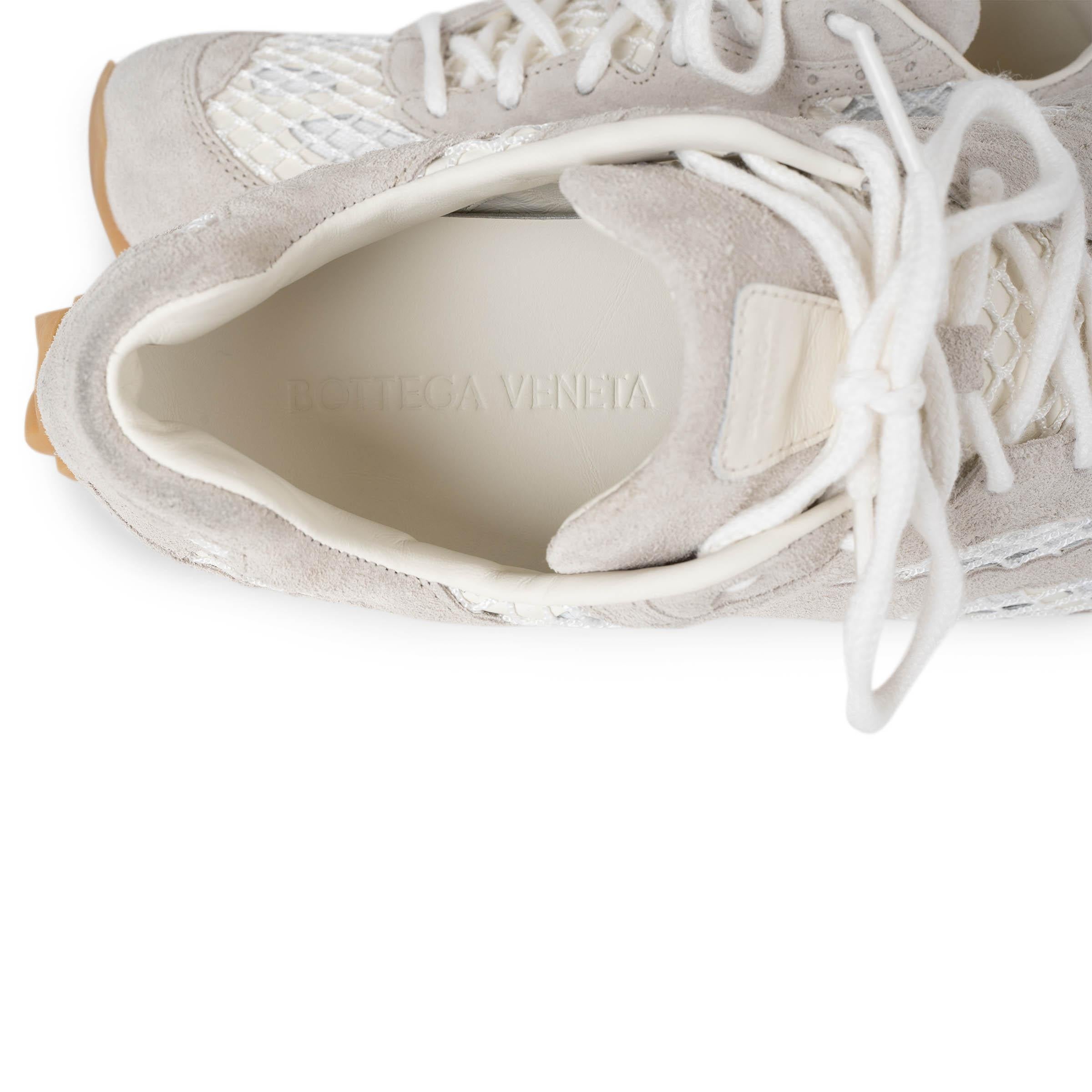 BOTTEGA VENETA Sel de mer daim ORBIT Sandales Chaussures 39 fit 38.5 en vente 2
