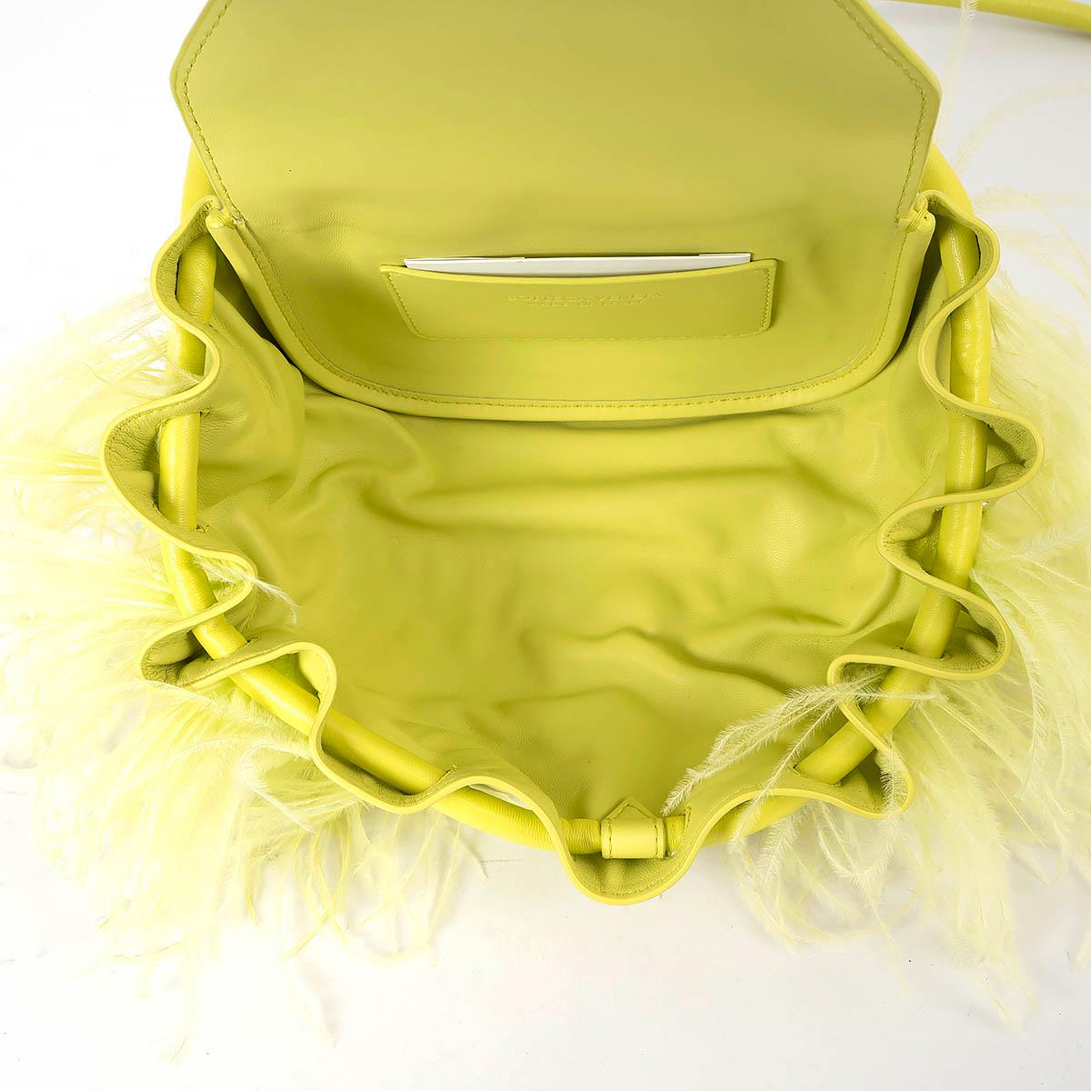 BOTTEGA VENETA Seagrass leather 2021 BEAK FEATHER TRIM Shoulder Bag For Sale 1