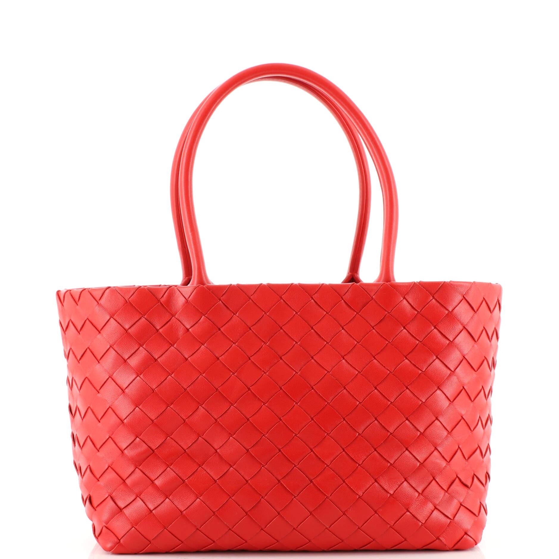 Bottega Veneta Shopper Tote Intrecciato Nappa Small
