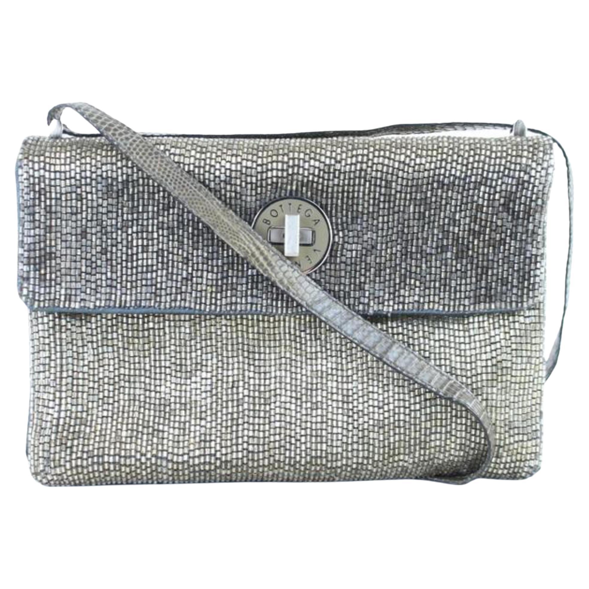 Louis Vuitton Bedford Vernis Silver Papillon Handbag in dust bag at 1stDibs