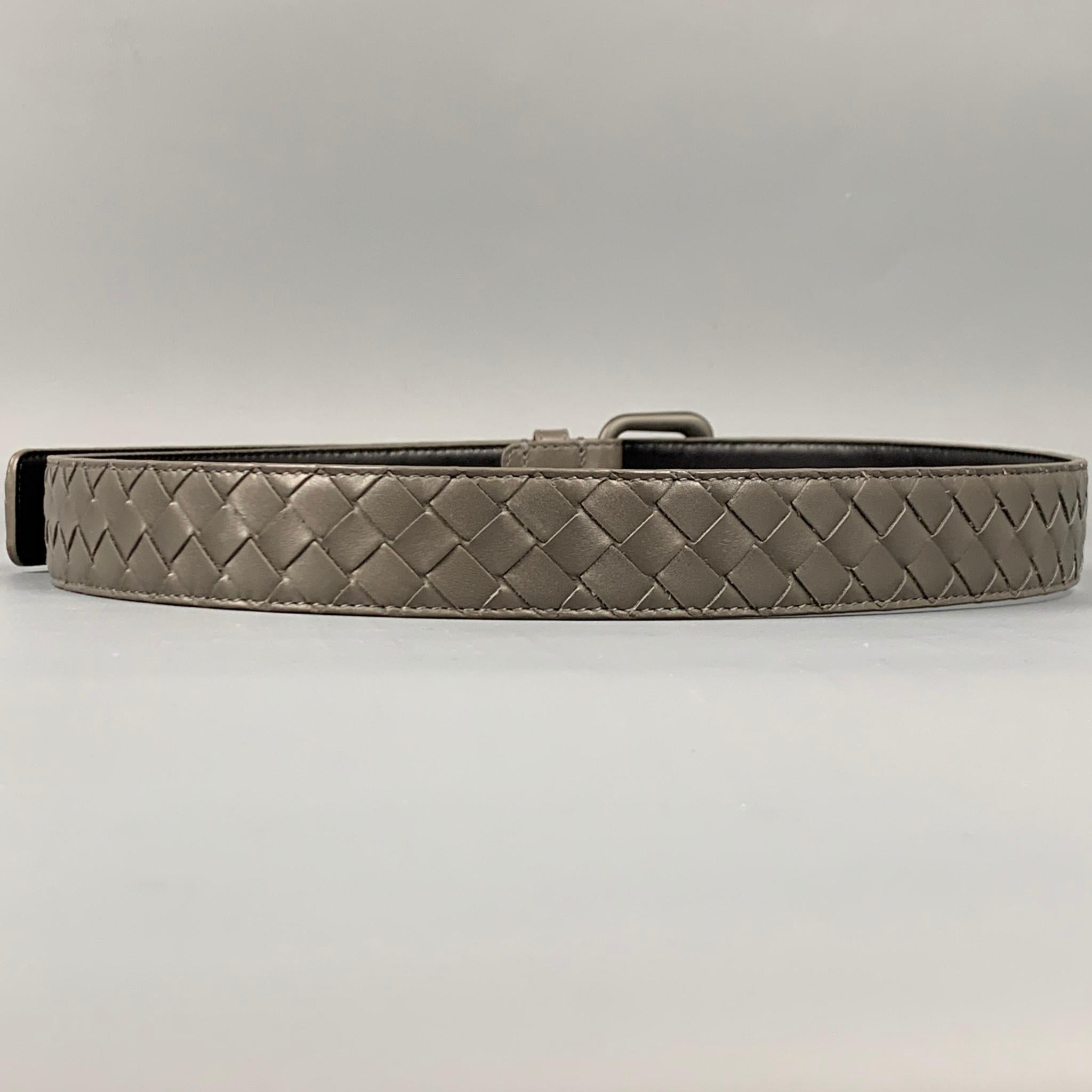 bottega veneta belt silver