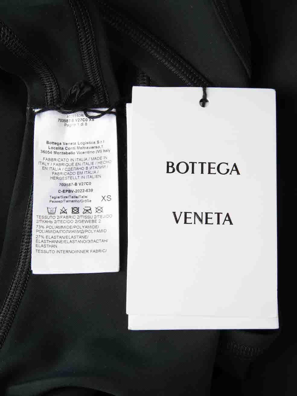 Women's Bottega Veneta Slate Black One Shoulder Bikini Size XS For Sale