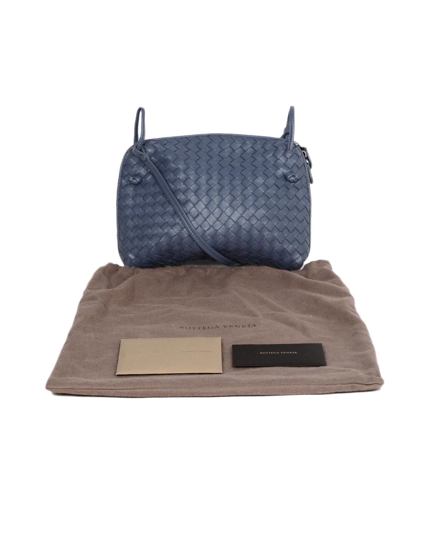 Bottega Veneta Slate Blue Intrecciato Nodini Crossbody Bag rt. $1, 650 3