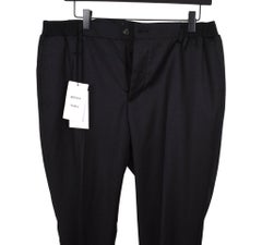 Bottega Veneta Slim Fit Men Pants Formal Adjustable Waist, Size L