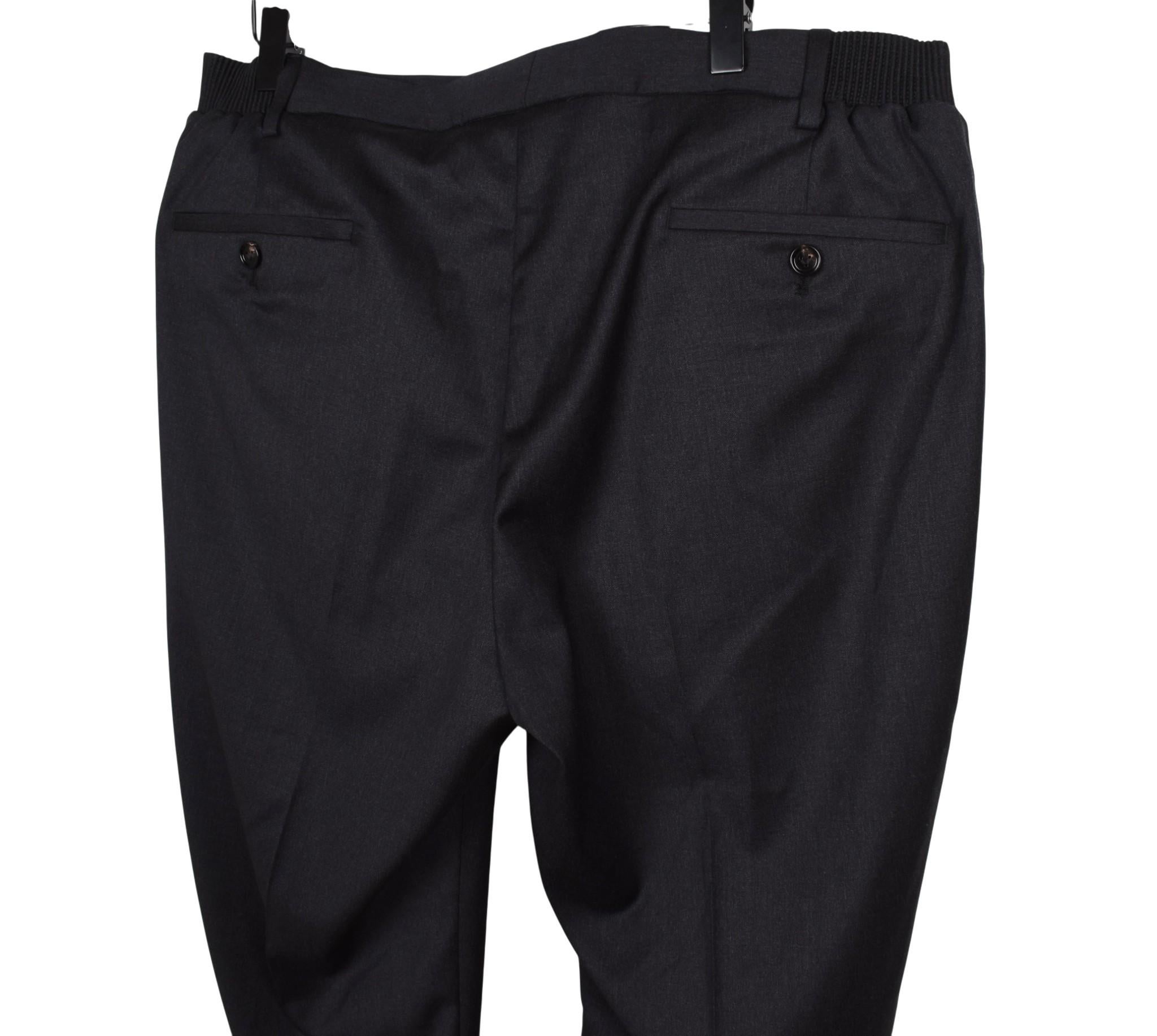 Bottega Veneta Slim Fit Herrenhose Formell Verstellbare Taille, Größe L im Zustand „Neu“ im Angebot in Kaunas, LT
