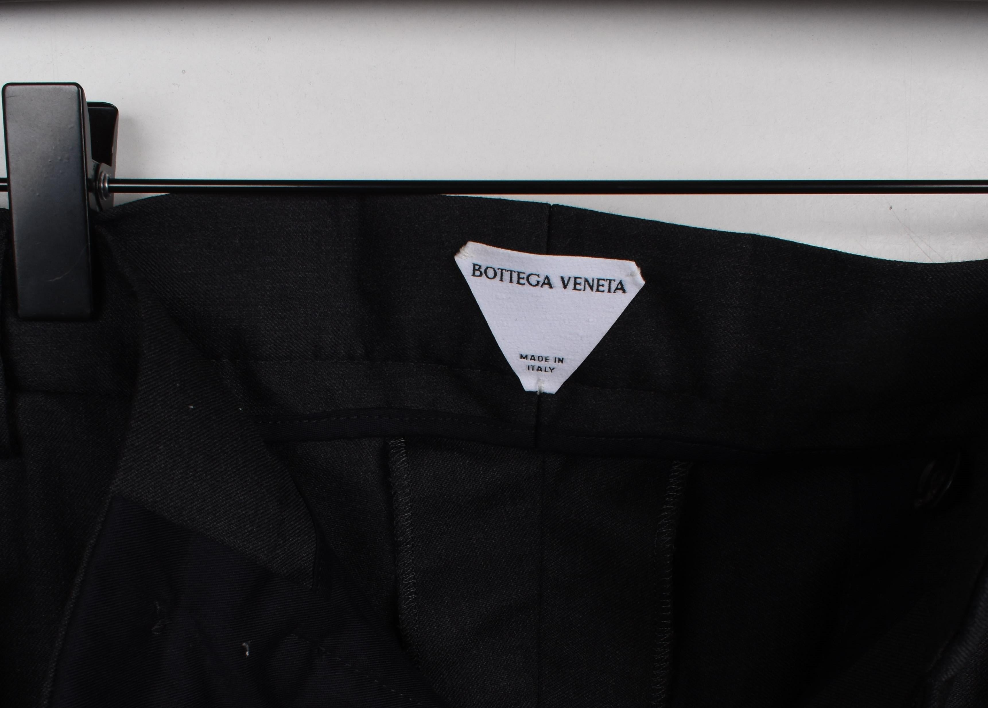 Bottega Veneta Slim Fit Herrenhose Formell Verstellbare Taille, Größe L im Angebot 2