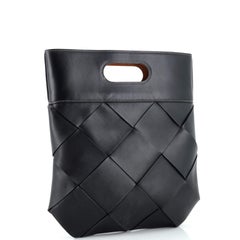 Bottega Veneta Slip Tote Maxi Intrecciato Leather Small