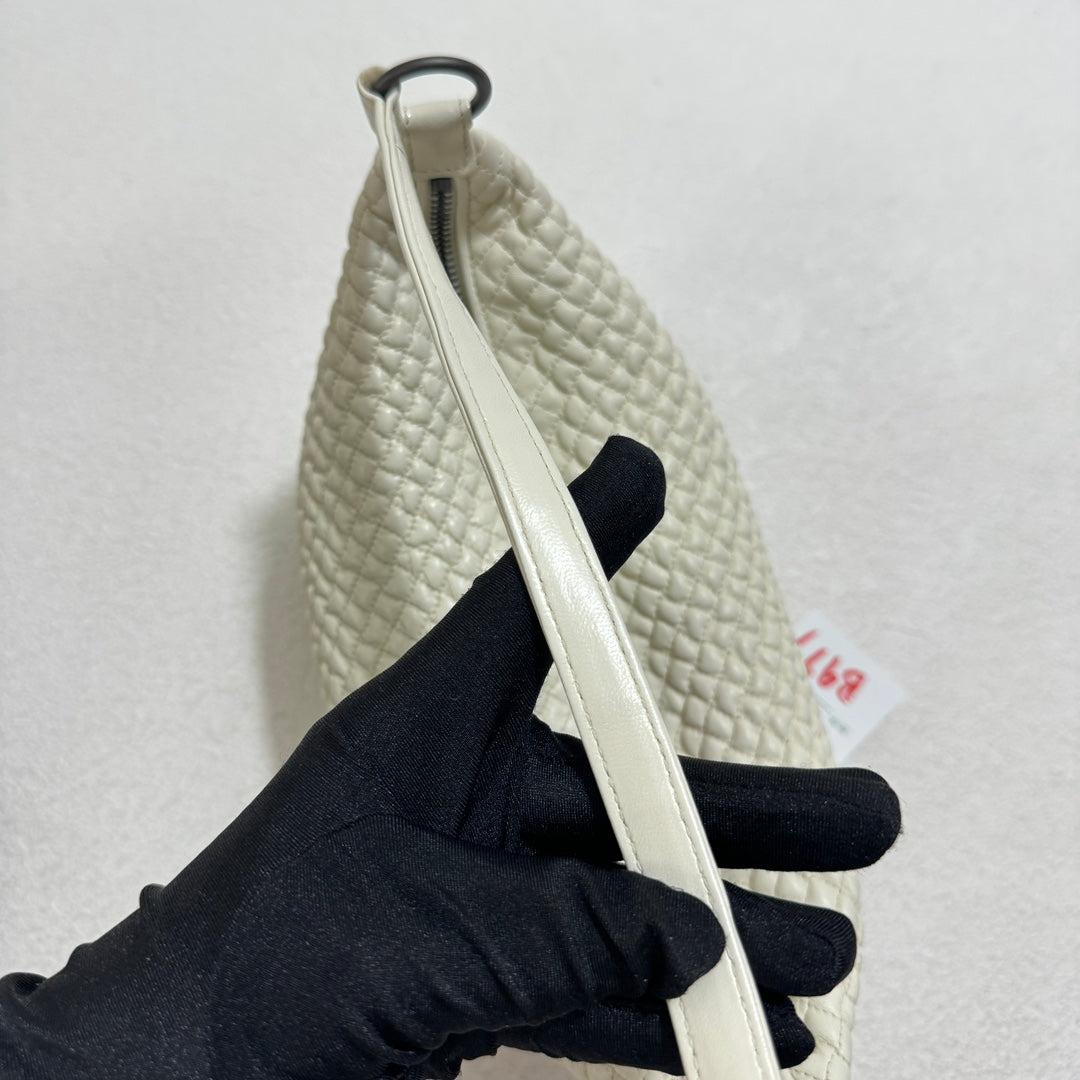 Bottega Veneta Sloane sac porté épaule blanc 25 cm Pour femmes en vente