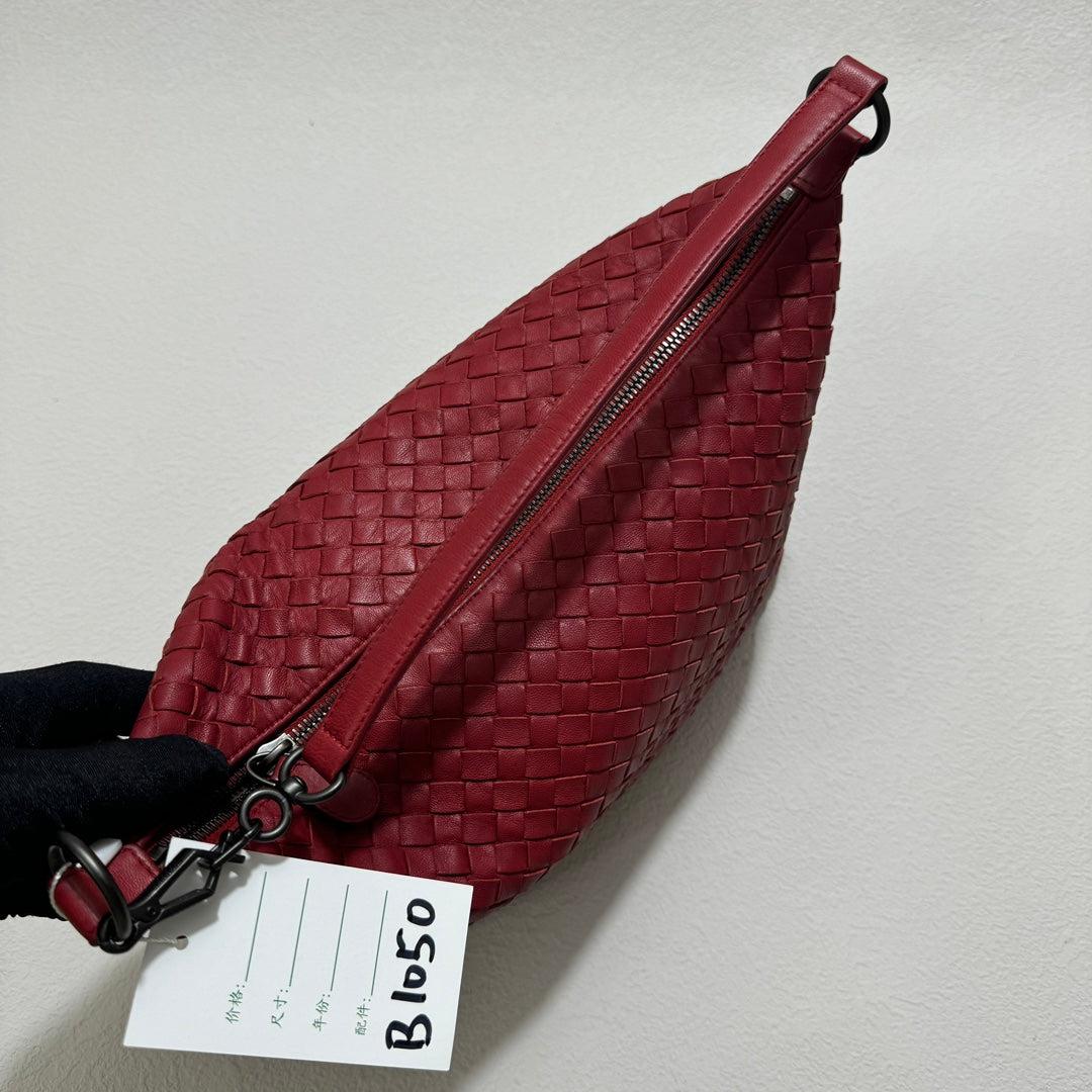 Bolso Bottega Veneta Sloane Rojo Borgoña Pequeño 25cm en venta 1