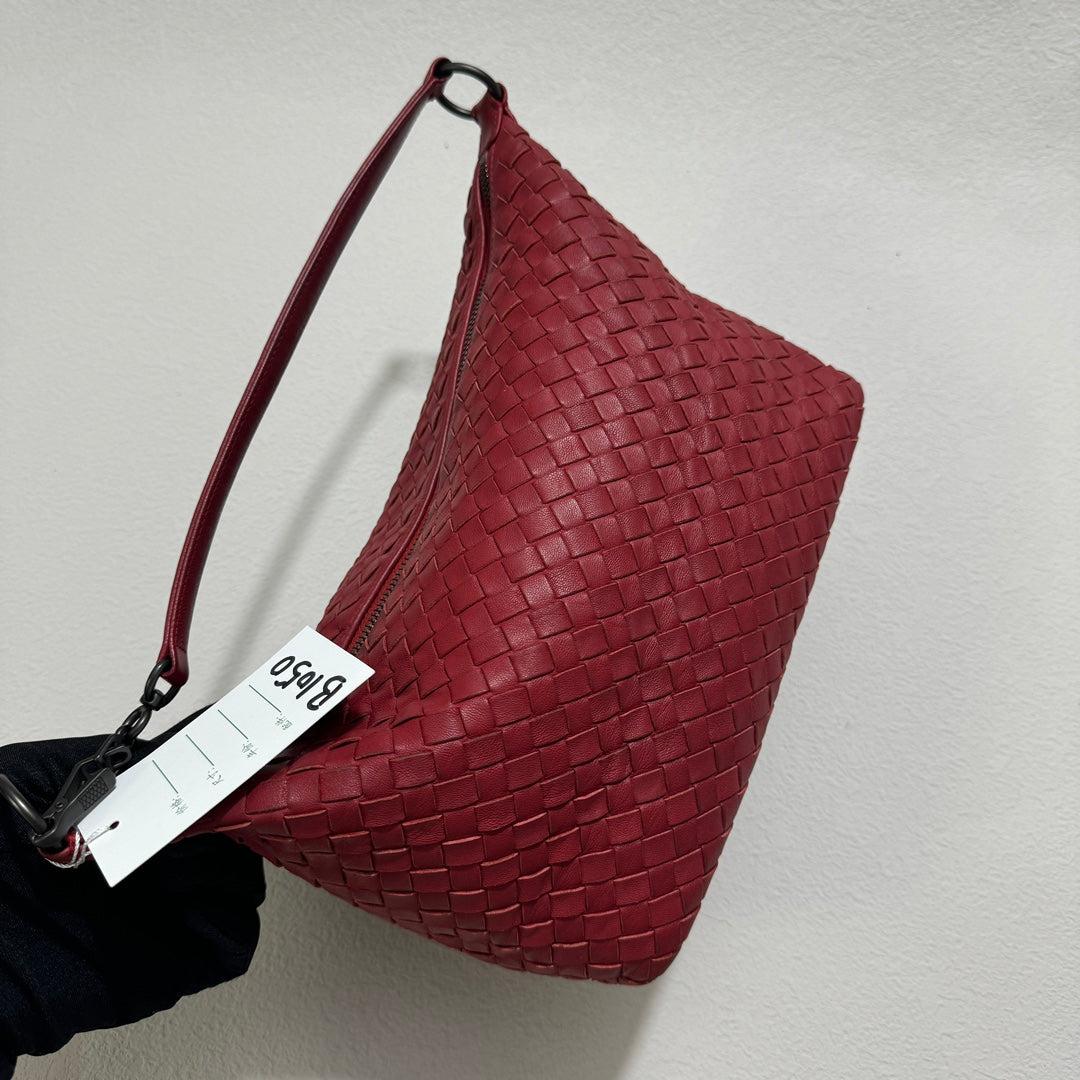Bolso Bottega Veneta Sloane Rojo Borgoña Pequeño 25cm en venta 4