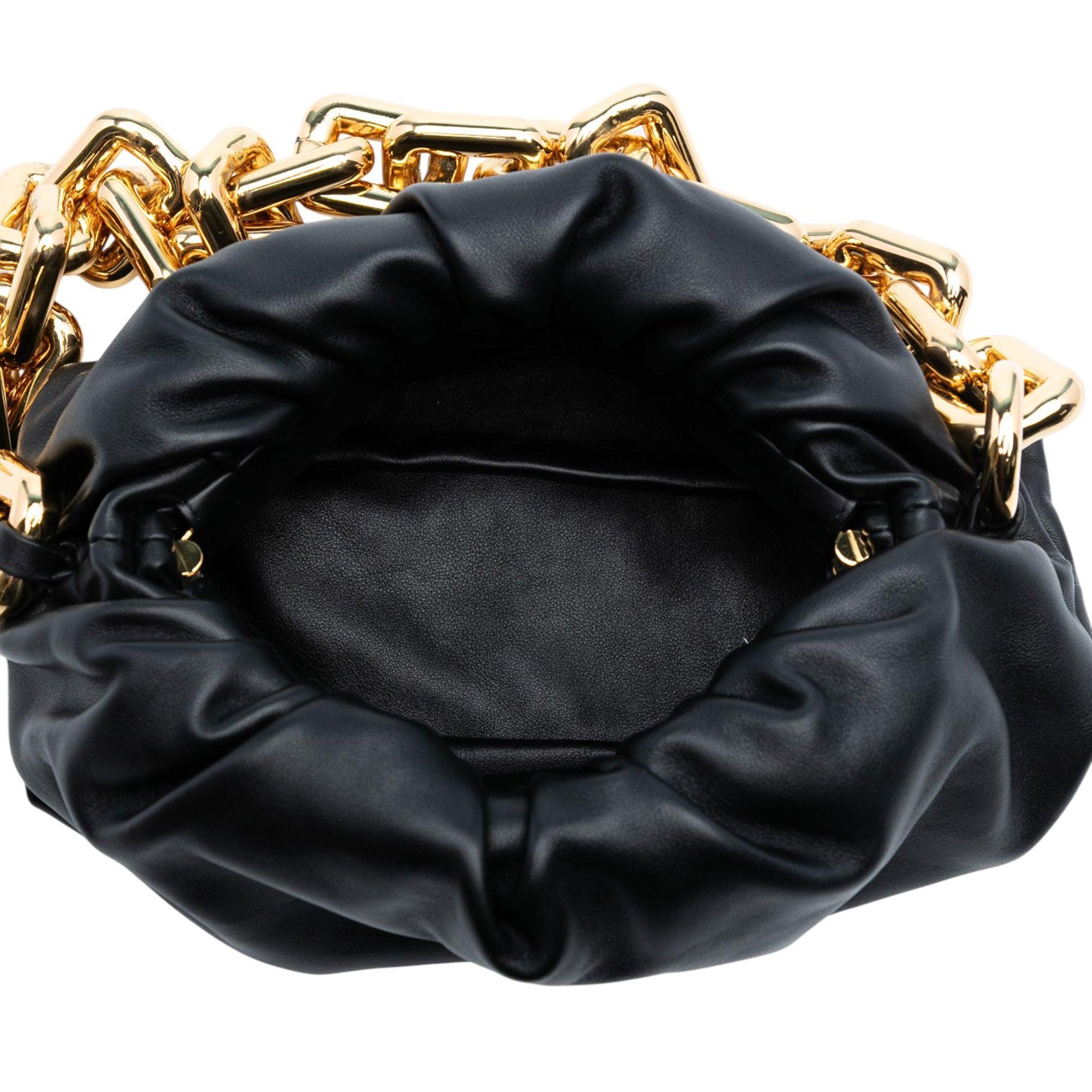 Bottega Veneta Small Lambskin Chain Pouch en Bueno estado para la venta en Krakow, PL