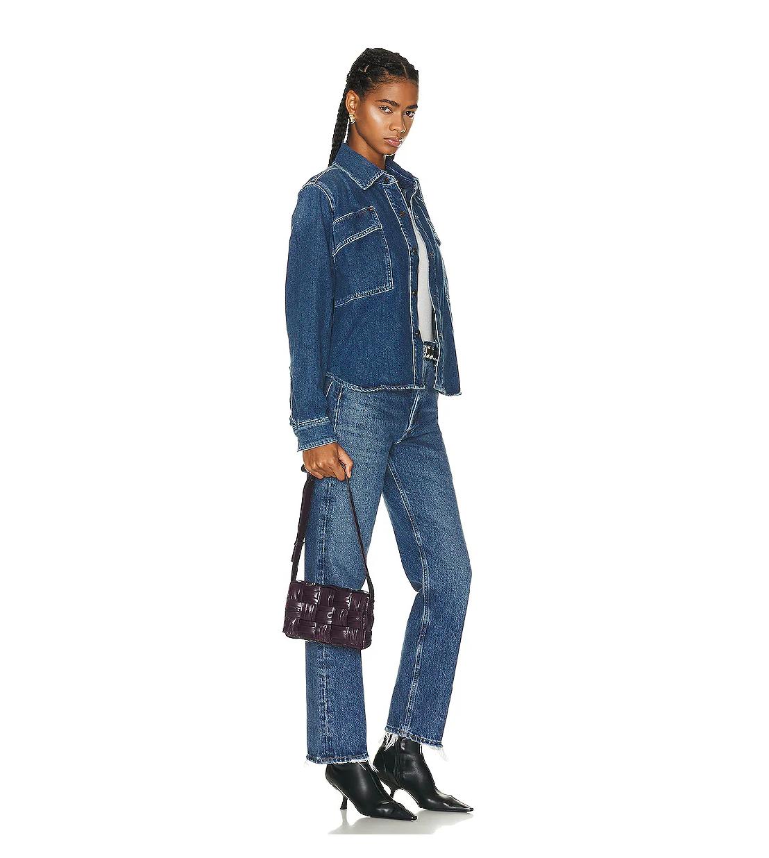 Black Bottega Veneta Small Padded Cassette in Mystic