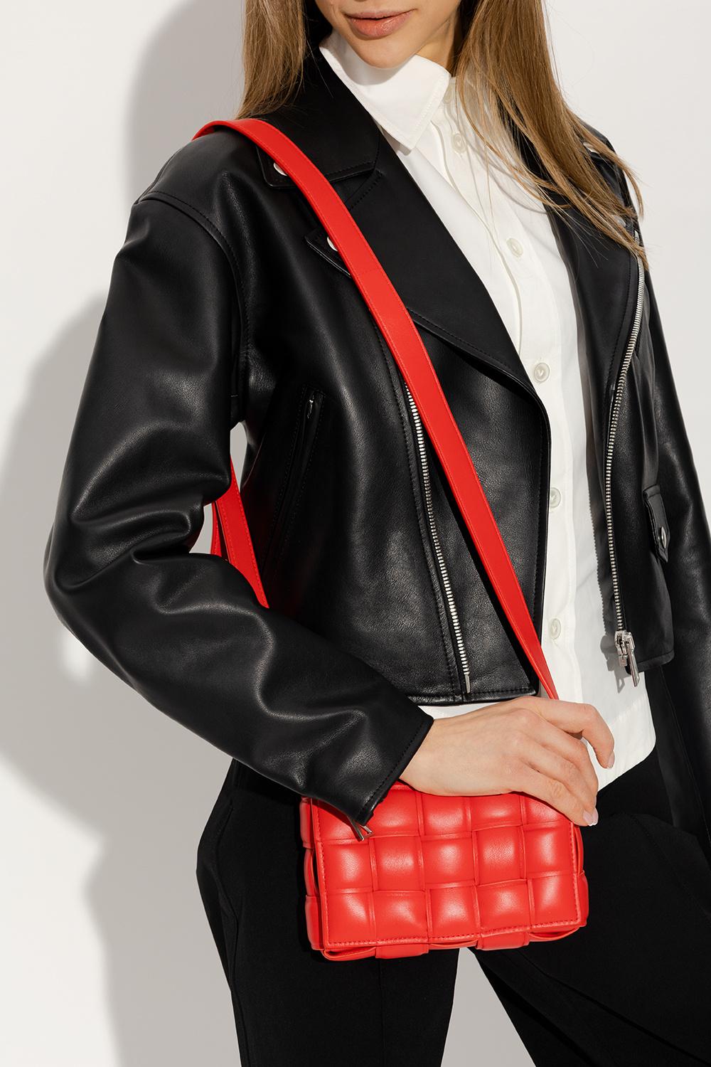 Bottega Veneta Small Padded Cassette in Red NWT In New Condition In Paradise Island, BS