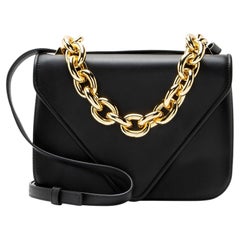 Bottega Veneta Smooth Leather Mount Envelope Chain Small Shoulder Bag
