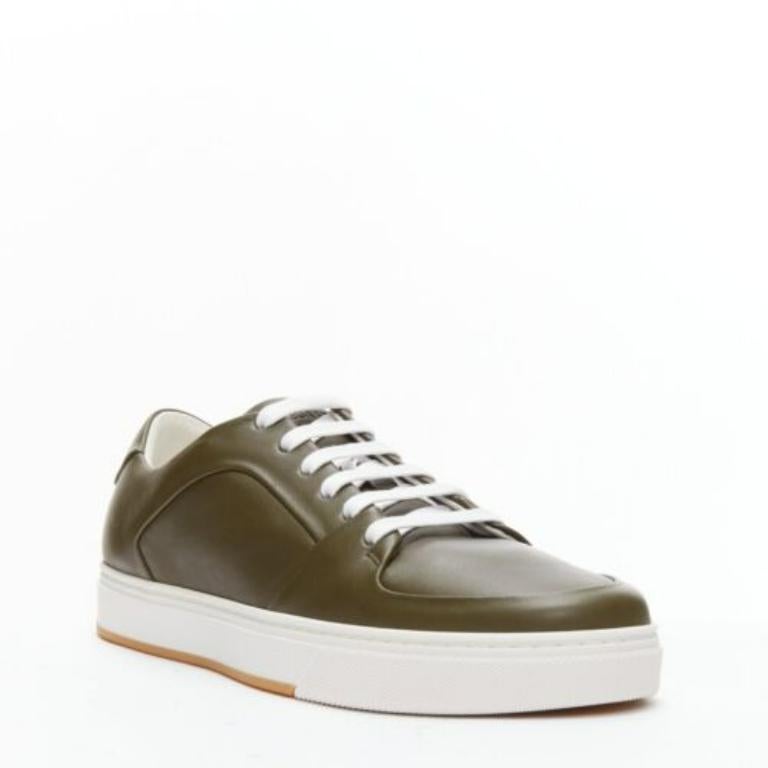BOTTEGA VENETA Speedster khakigrüne Low-Top-Turnschuhe aus Kalbsleder EU39,5 (Beige) im Angebot