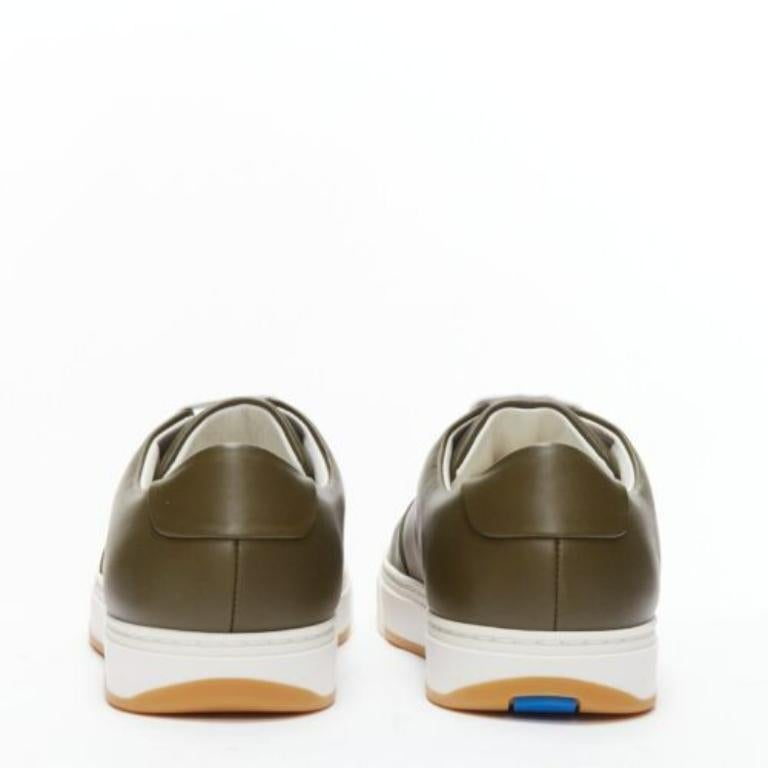 BOTTEGA VENETA Speedster khakigrüne Low-Top-Turnschuhe aus Kalbsleder EU39,5 Herren im Angebot