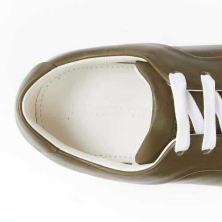BOTTEGA VENETA Speedster khakigrüne Low-Top-Turnschuhe aus Kalbsleder EU39,5 im Angebot 4