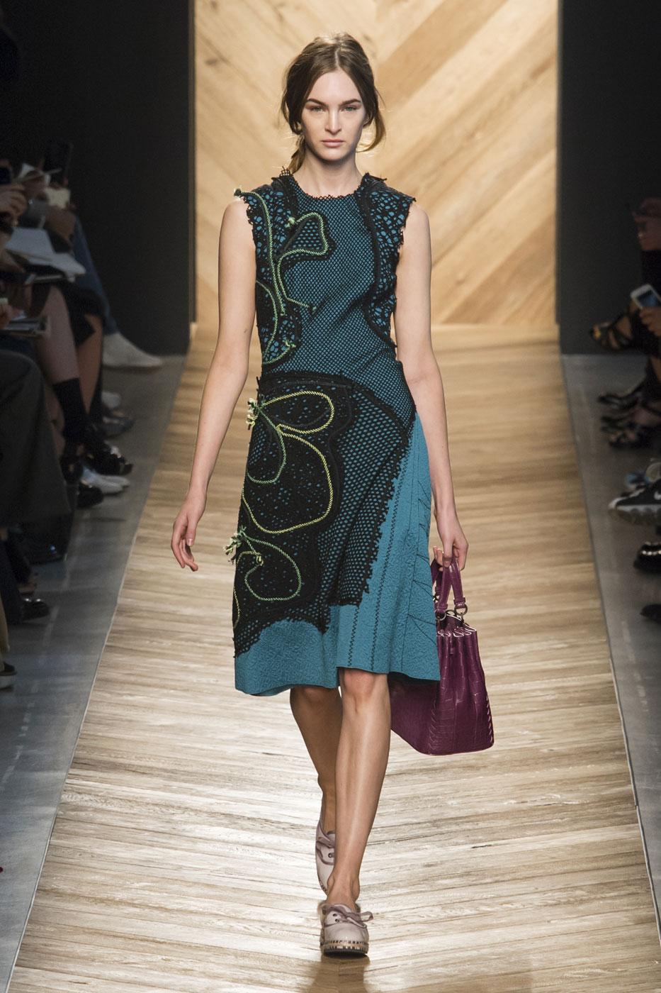 Bottega Veneta Runway Spring 2016 Dress. Size 38 IT.

Condition:
Really good. To note: little unsewn near the zipper (still working), please check the picture.