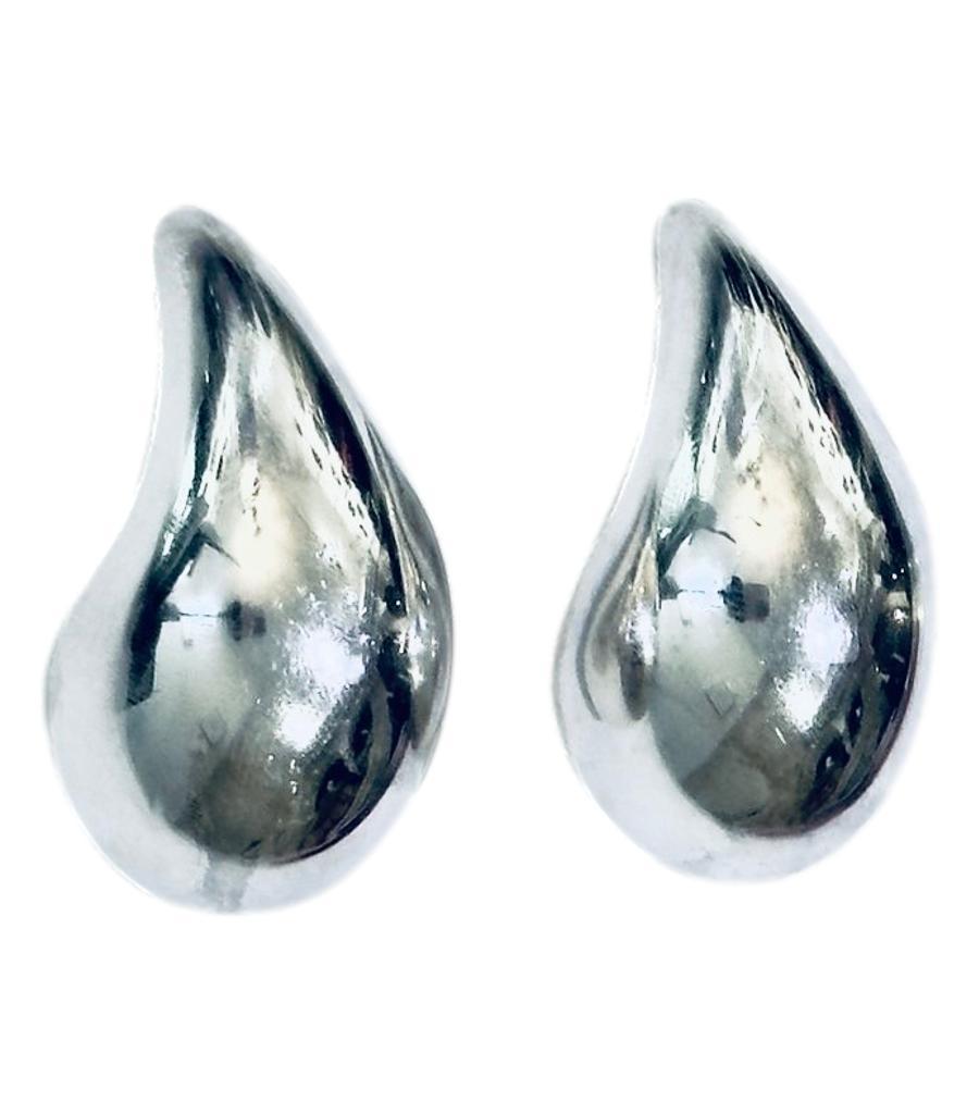 bottega veneta silver drop earrings