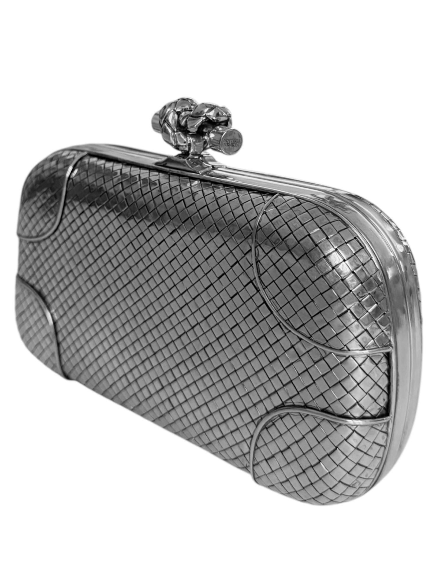 Bottega Knot Clutch - 5 For Sale on 1stDibs | bottega black knot