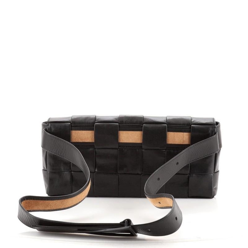 Bottega Veneta Stretch Cassette Crossbody Bag Maxi Intrecciato Leather In Good Condition In NY, NY