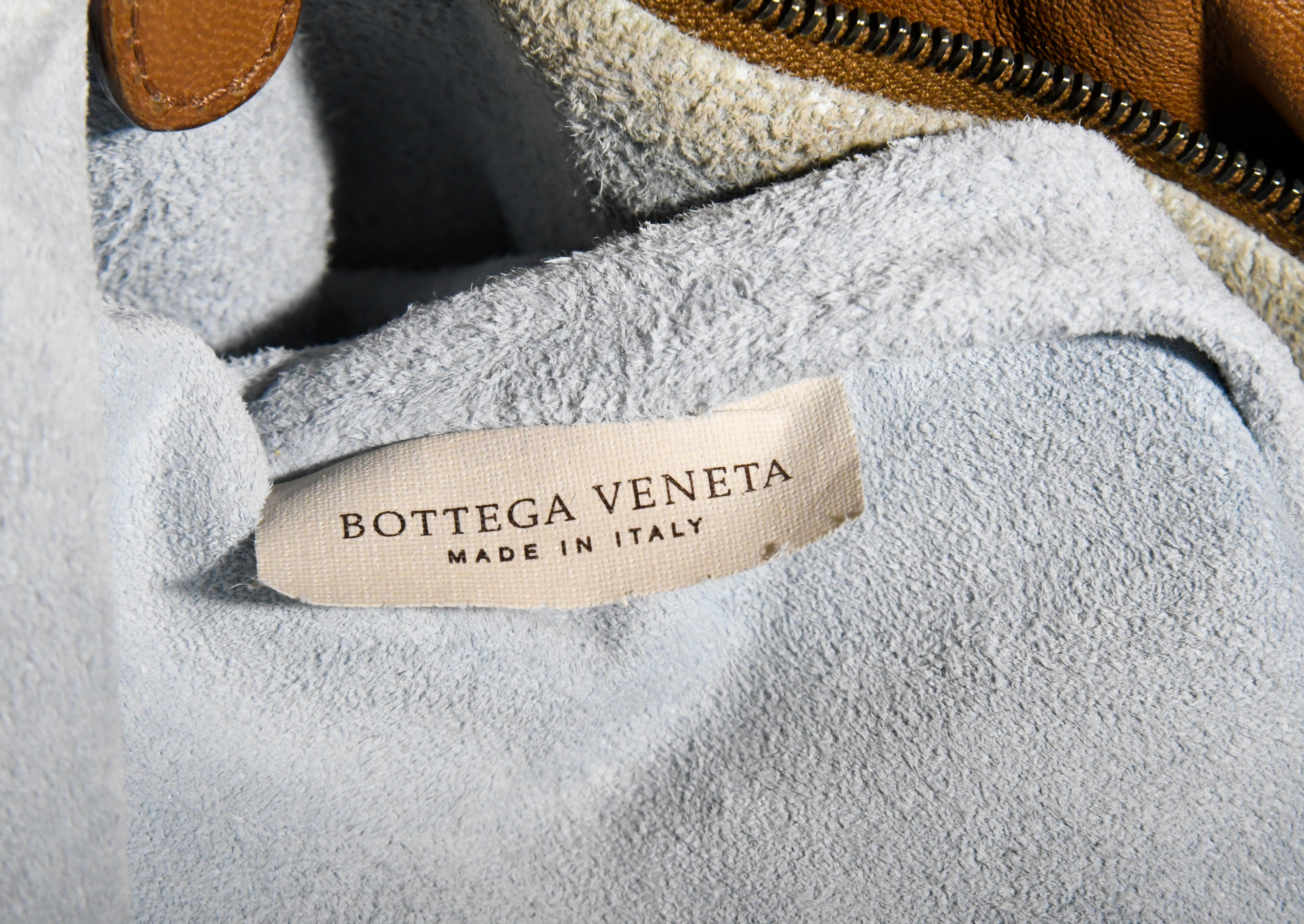 Women's Bottega Veneta Tan Intrecciato Hobo Bag 
