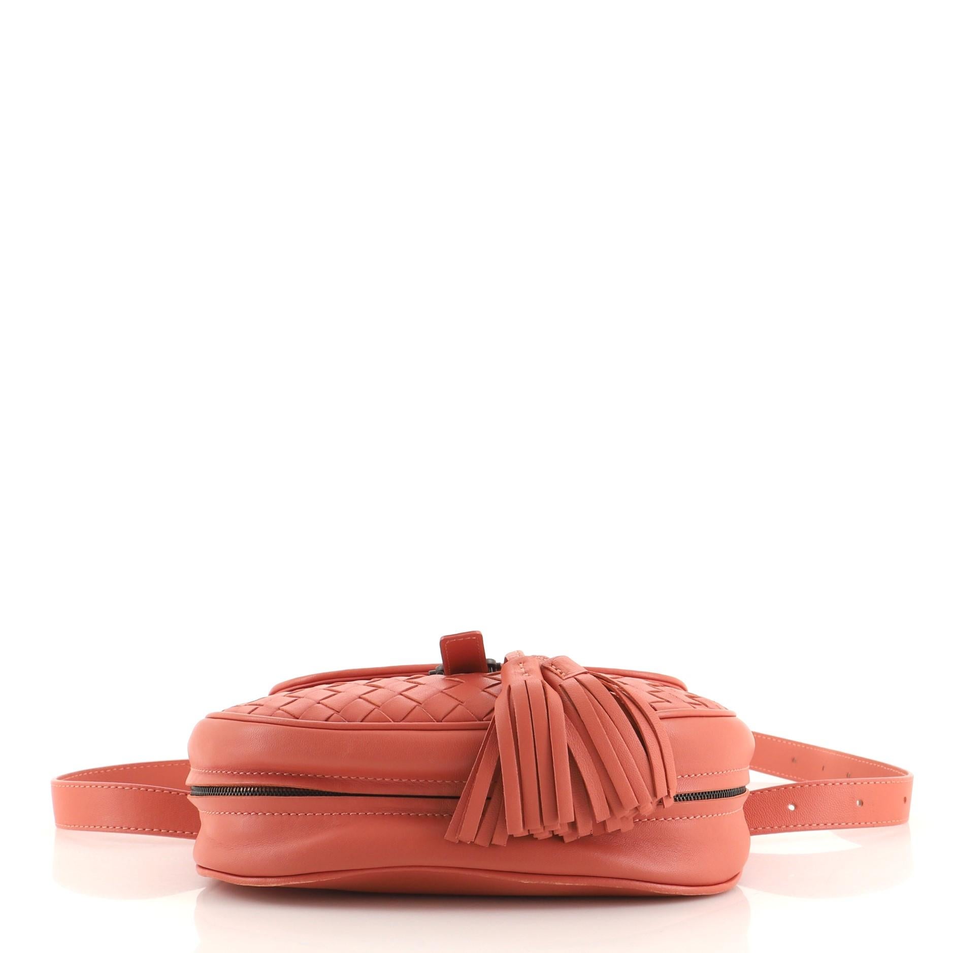 Bottega Veneta Gürteltasche mit Quaste und Klappe Intrecciato Nappa für Damen oder Herren