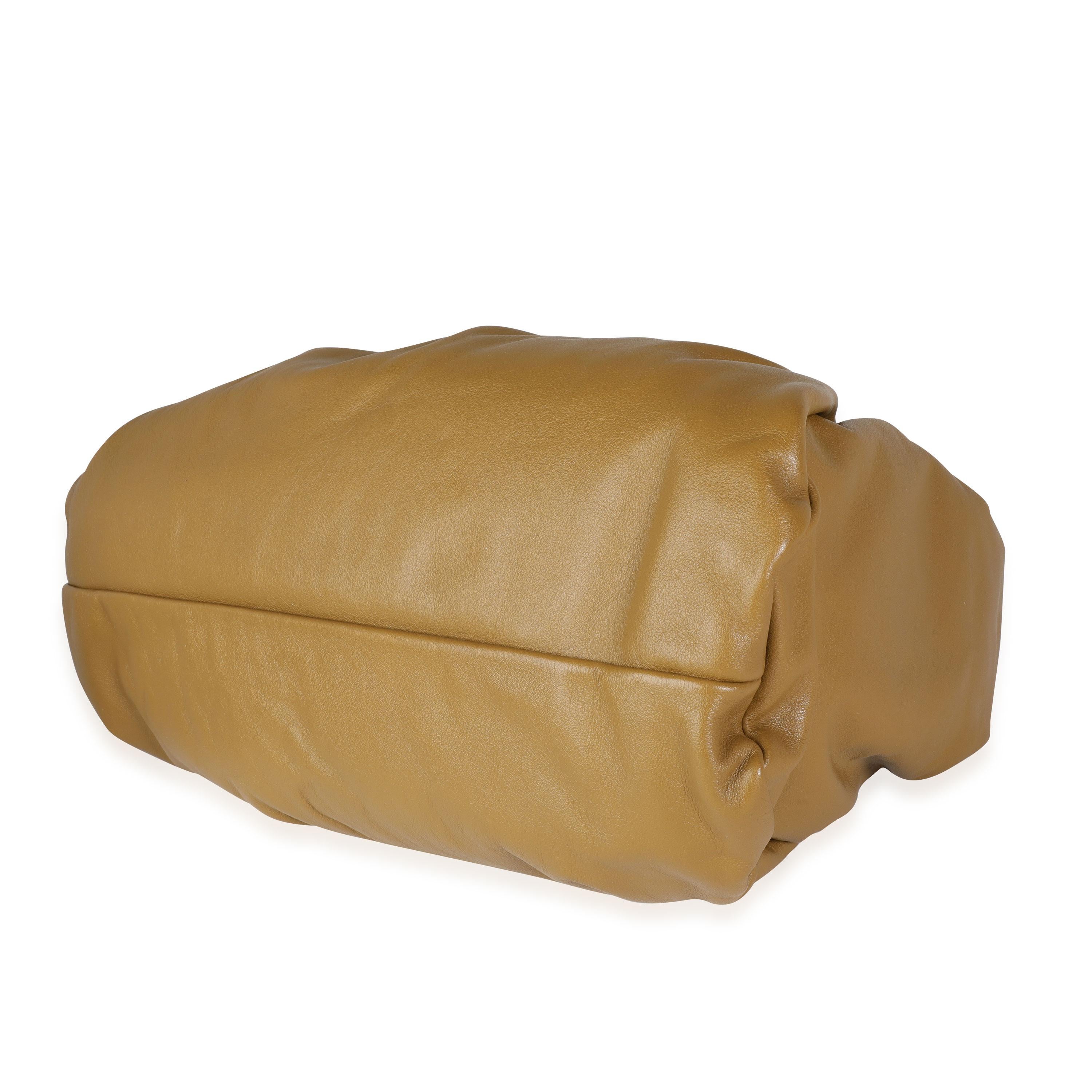 Women's or Men's Bottega Veneta Teak Calfskin Leather Shoulder Pouch Bag