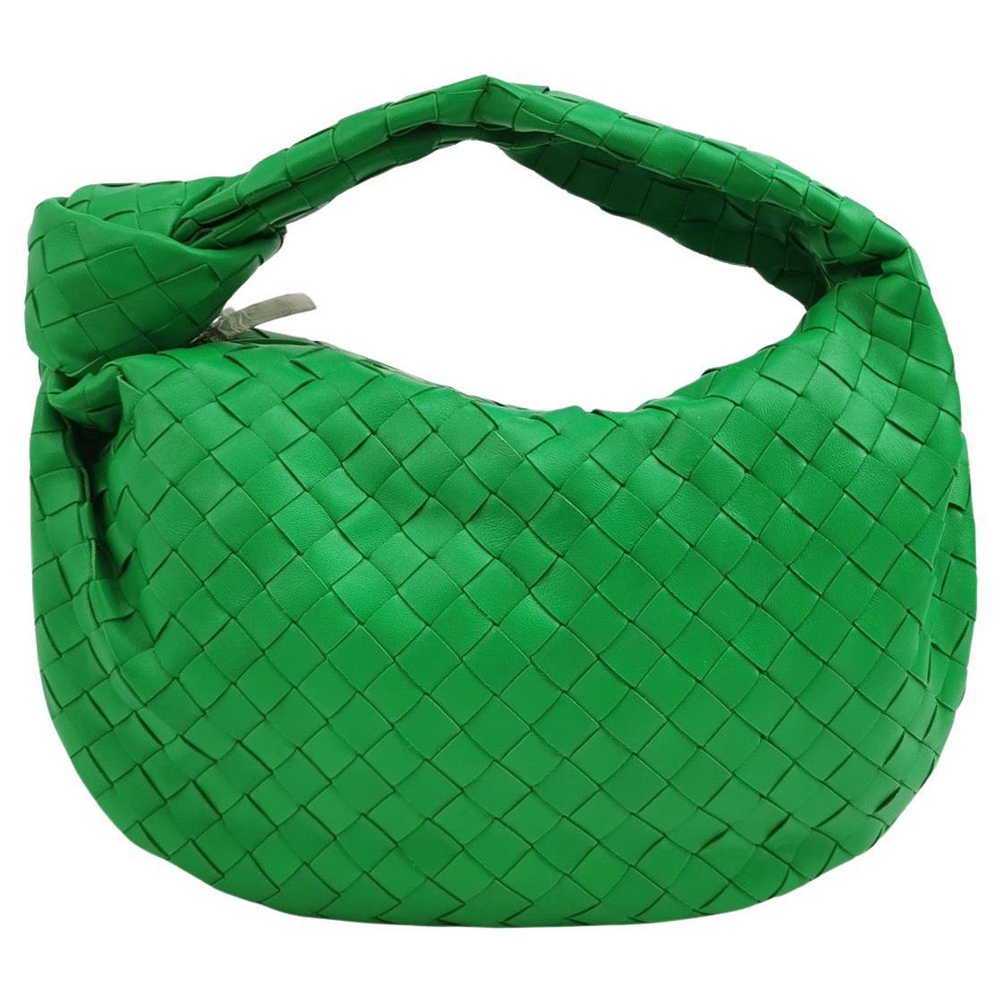 Bottega Veneta Teen Jodie Leather Parakeet Green 36cm
