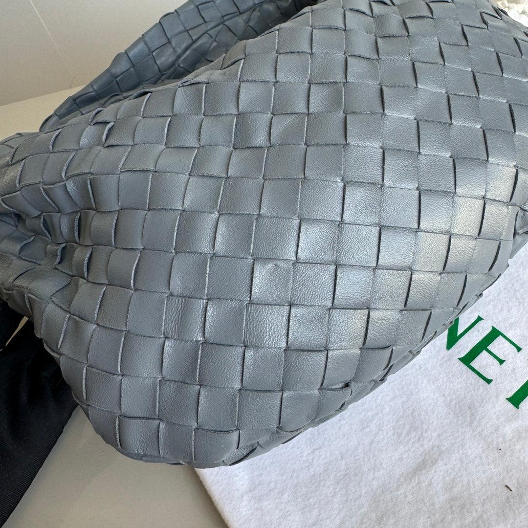 Bottega Veneta Teen Jodie Small Lambskin Leather Lightening Grey 36cm 11