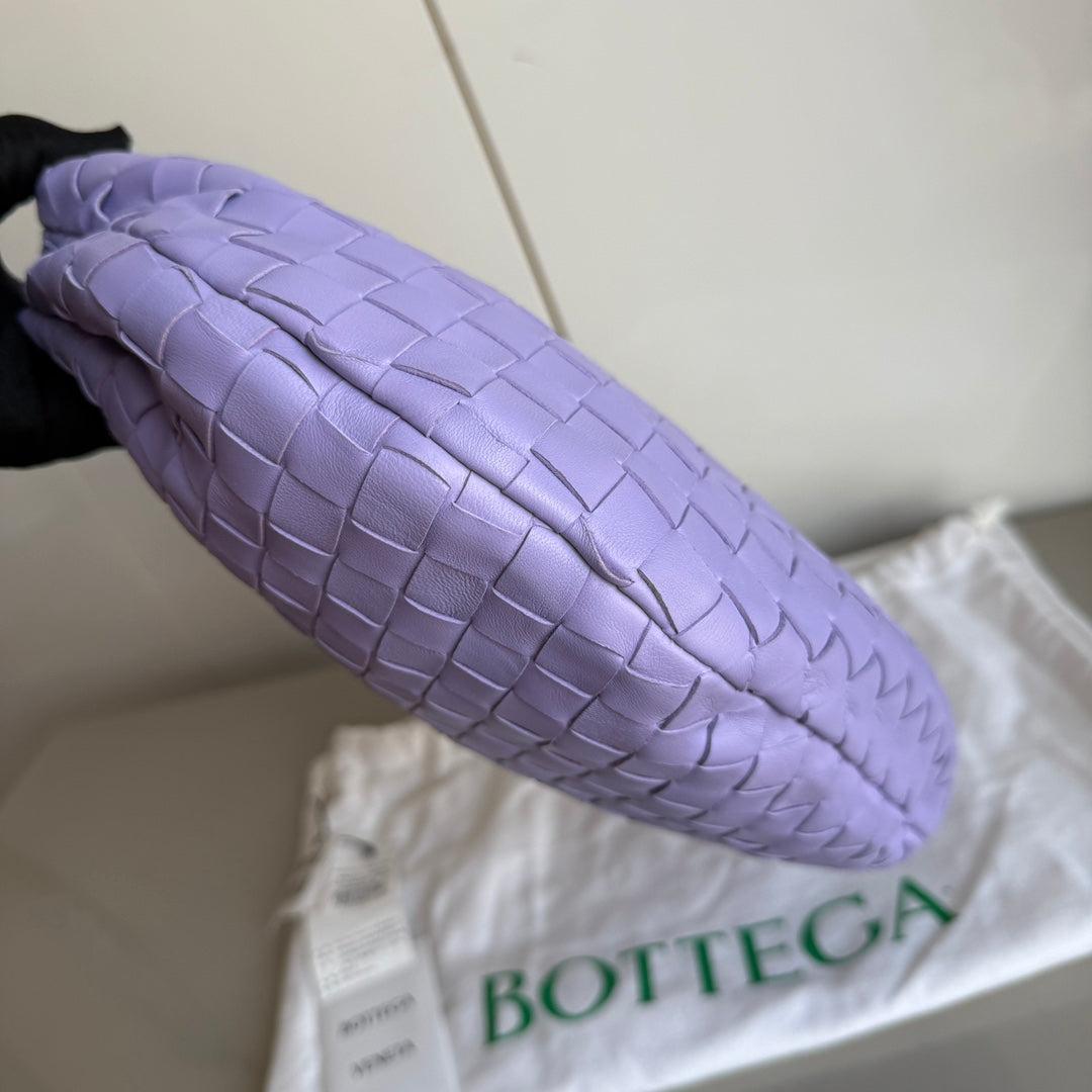 Bottega Veneta Teen Jodie Pequeña Piel de Cordero Lila Claro Morado 36cm en venta 1