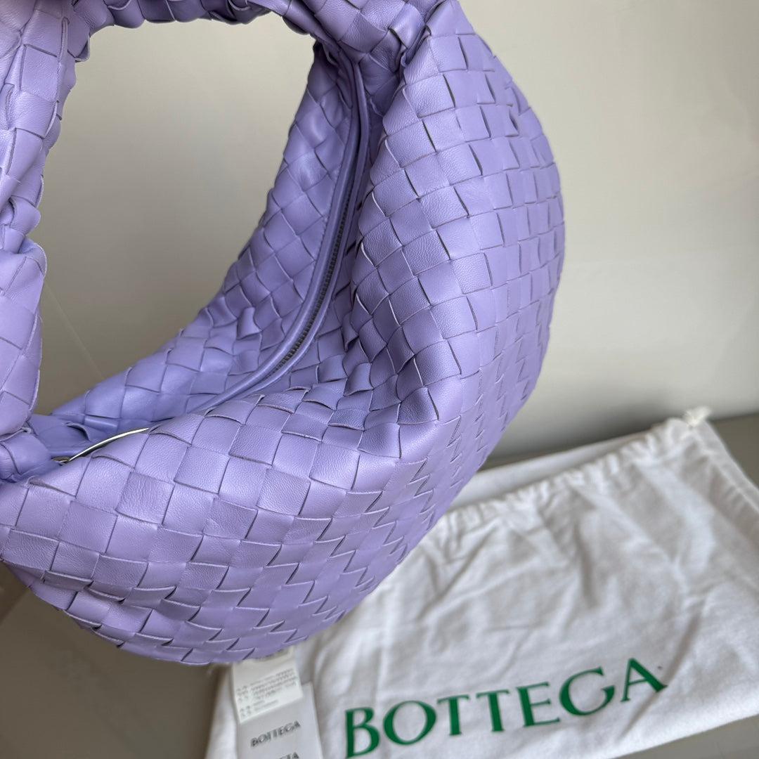 Bottega Veneta Teen Jodie Pequeña Piel de Cordero Lila Claro Morado 36cm en venta 3
