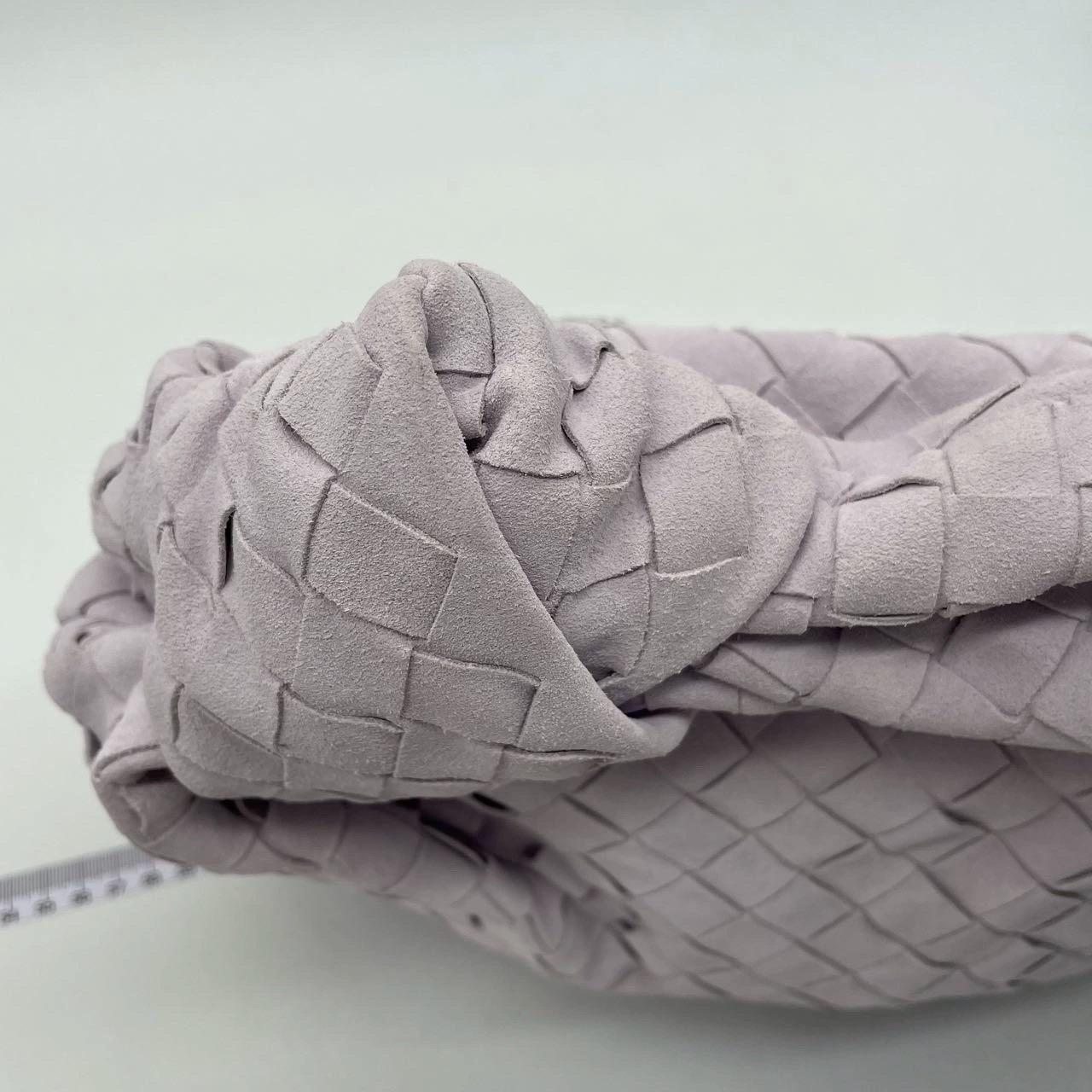 Bottega Veneta Teen Jodie Suede Washed Purple For Sale 7