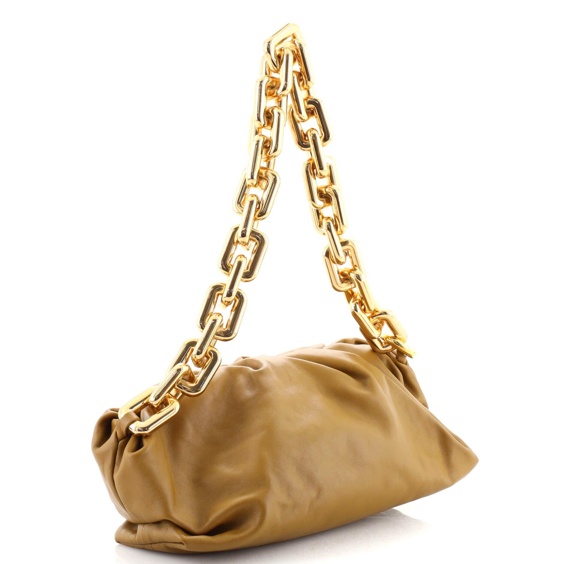 bottega gold pouch