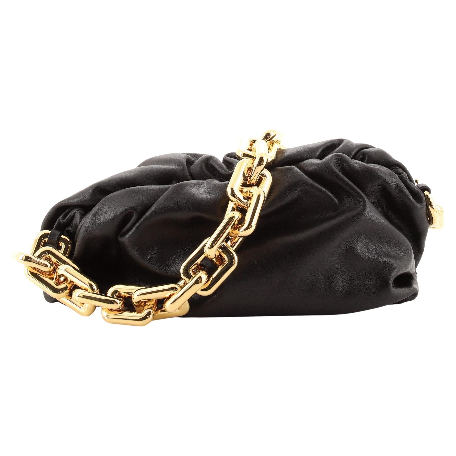 Bottega The Chain Pouch Leather at 1stDibs