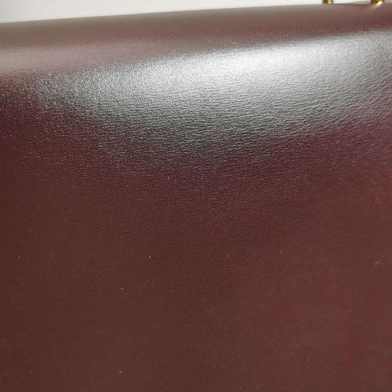 Bottega Veneta The Clip Burgundy Crossbody Bag 10