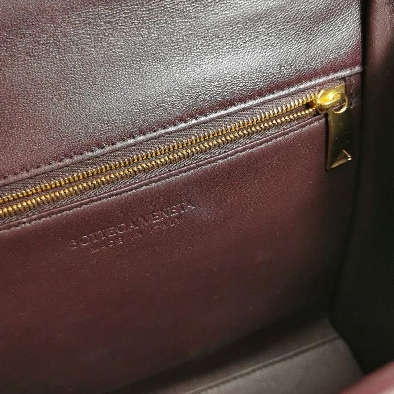 Bottega Veneta The Clip Burgundy Crossbody Bag 2