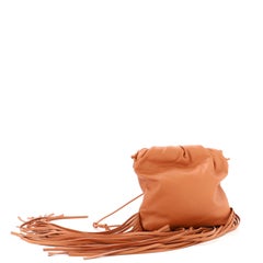 Bottega Veneta The Fringe Pouch Leather
