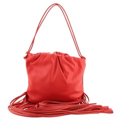 Bottega Veneta The Fringe Pouch Leather