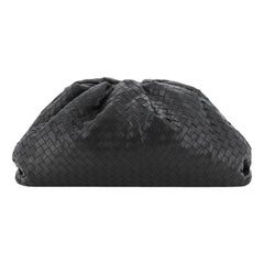 Bottega Veneta The Pouch Intrecciato Leather Large Bottega Veneta The Pouch Intrecciato Leather Large