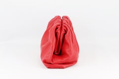 Bottega Veneta The Pouch Large Leather Clutch