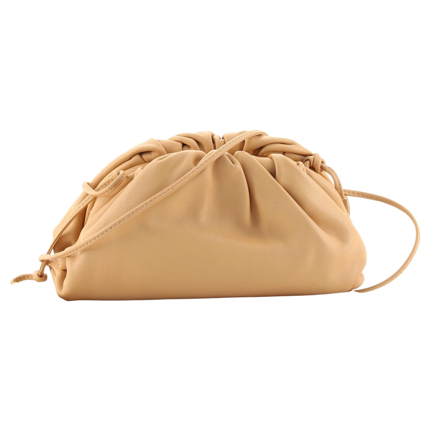 Taschen Schultertaschen Bottega Veneta Leather Shoulder Bag 