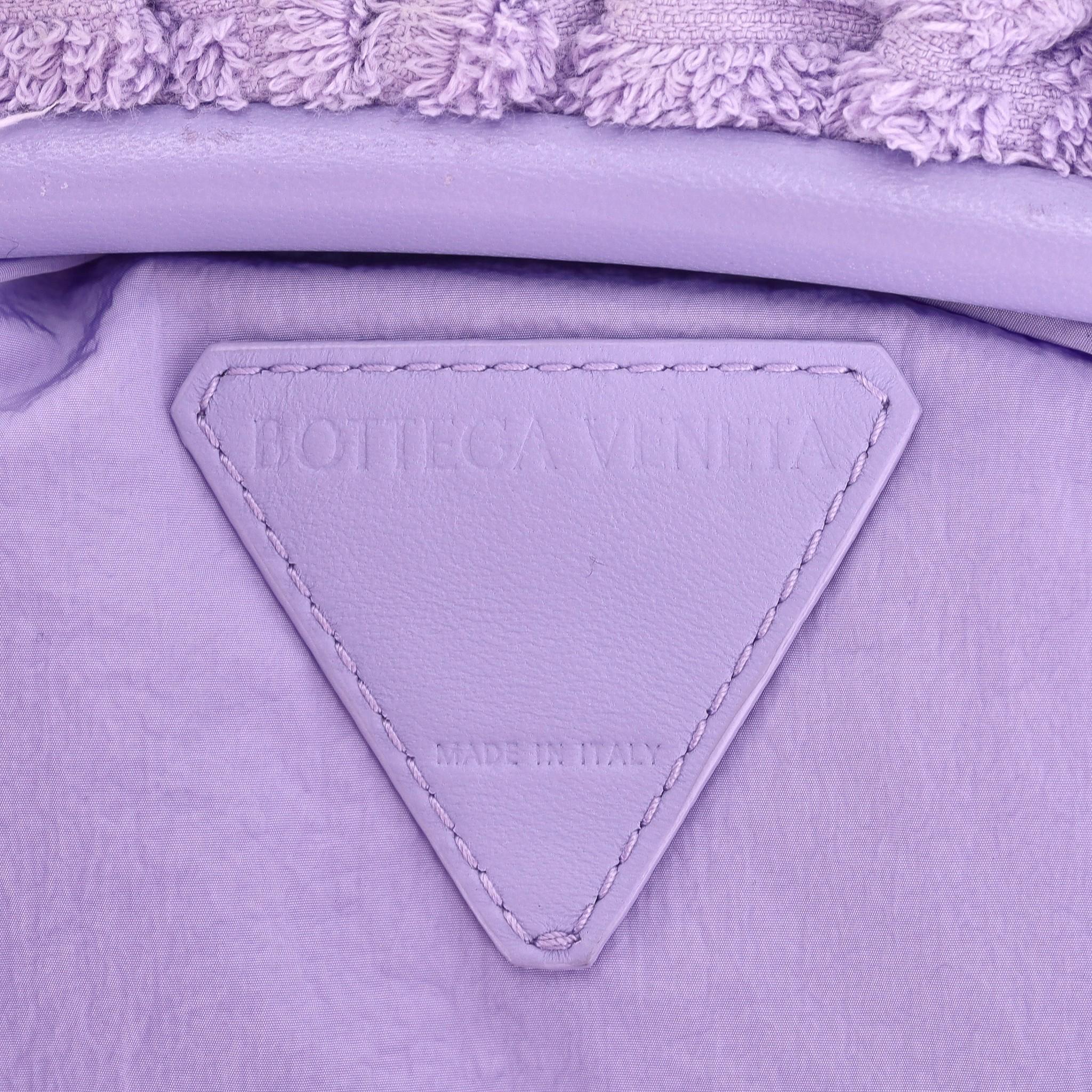 Bottega Veneta The Pouch Terry Clutch Bag For Sale 2