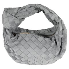 Mini-Jodie aus Wildleder von Bottega Veneta Thunder Intrecciato
